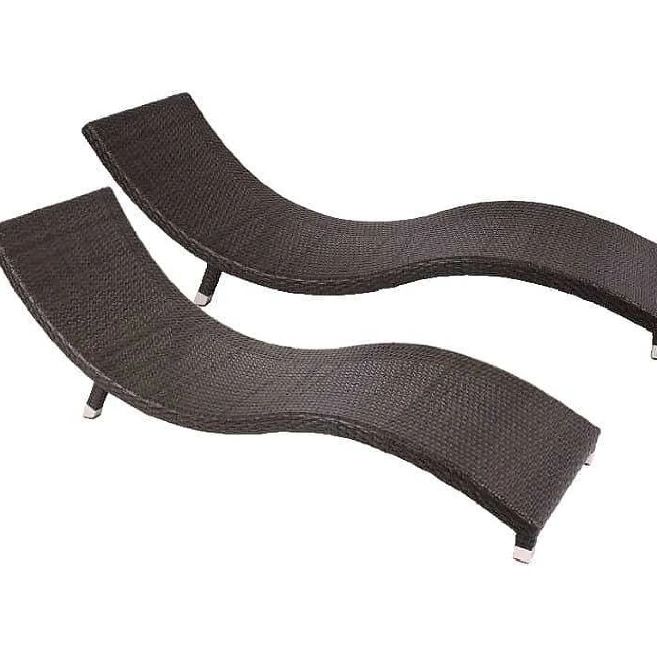 mutoni pleasure Sonnenliege Caracas Coffee Creme (2-Er Set)> Gartenliegen