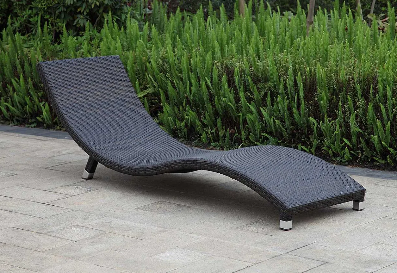 mutoni pleasure Sonnenliege Caracas Coffee Creme (4-Er Set)> Gartenliegen