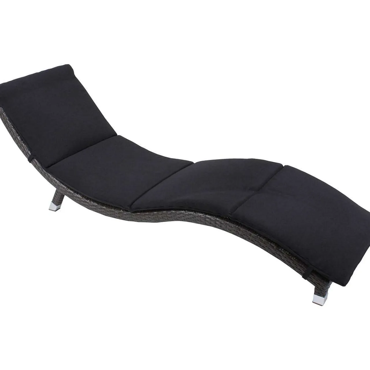 mutoni pleasure Sonnenliege Caracas Coffee Creme (4-Er Set)> Gartenliegen
