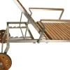 mutoni pleasure Sonnenliege Denver Teak Natur> Gartenliegen