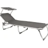 mutoni pleasure Sonnenliege Kiso Grau> Gartenliegen