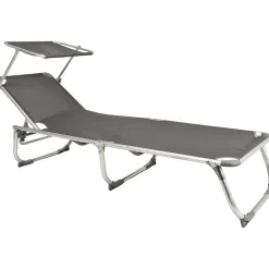 mutoni pleasure Sonnenliege Kiso Grau> Gartenliegen
