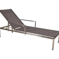 mutoni pleasure Sonnenliege Sienna Grau (2-Er Set)> Gartenliegen