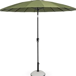 mutoni lifestyle Sonnenschirm Atlanta 270 Anthrazit Olivgrun> Stockschirme