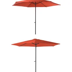 mutoni pleasure Sonnenschirm Eloria Terracotta 300X300> Stockschirme