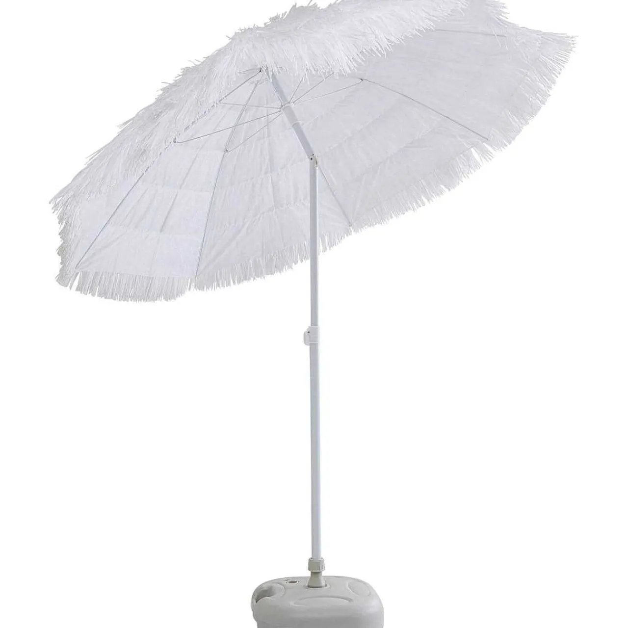 KARE Design Sonnenschirm Hawaii Weiss> Stockschirme