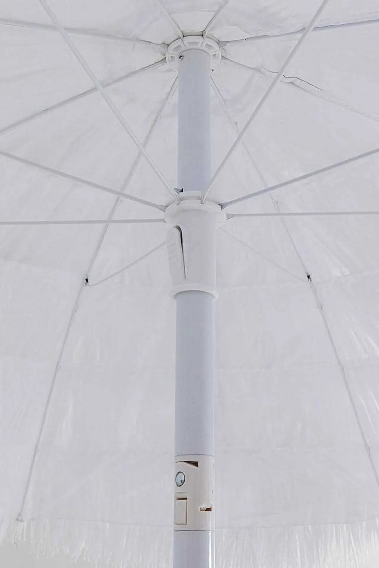 KARE Design Sonnenschirm Hawaii Weiss> Stockschirme