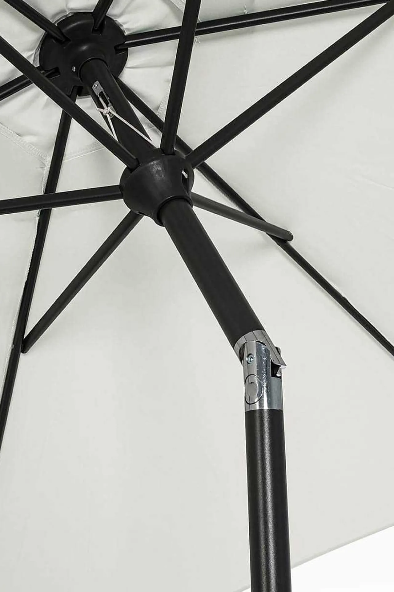 mutoni lifestyle Sonnenschirm Kalife Mit Gelenk 270 Natur> Stockschirme