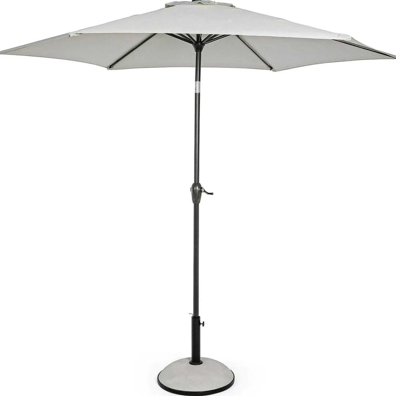 mutoni lifestyle Sonnenschirm Kalife Mit Gelenk 270 Natur> Stockschirme