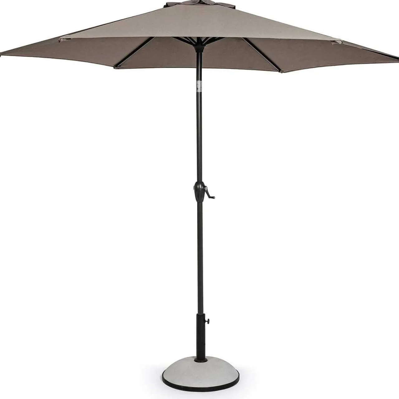 mutoni lifestyle Sonnenschirm Kalife Mit Gelenk 270 Taupe> Stockschirme
