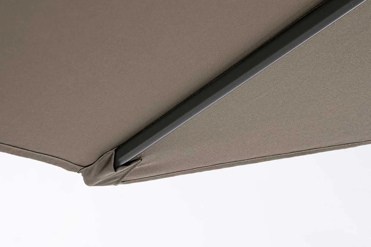 mutoni lifestyle Sonnenschirm Kalife Mit Gelenk 270 Taupe> Stockschirme