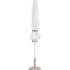 mutoni lifestyle Sonnenschirm Rio Weiss Rund 300> Stockschirme