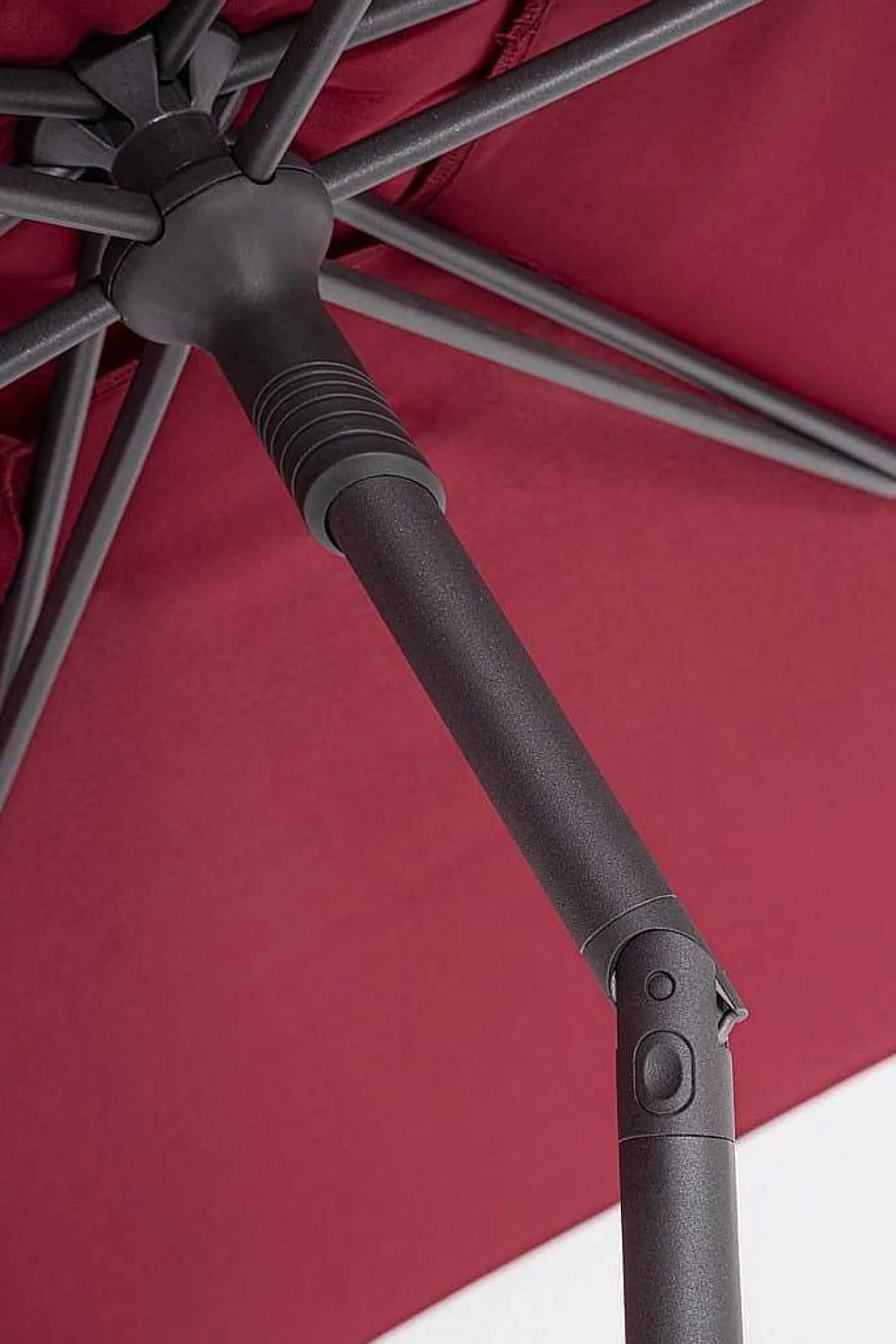 mutoni lifestyle Sonnenschirm Samba Anthrazit-Burgundy> Stockschirme