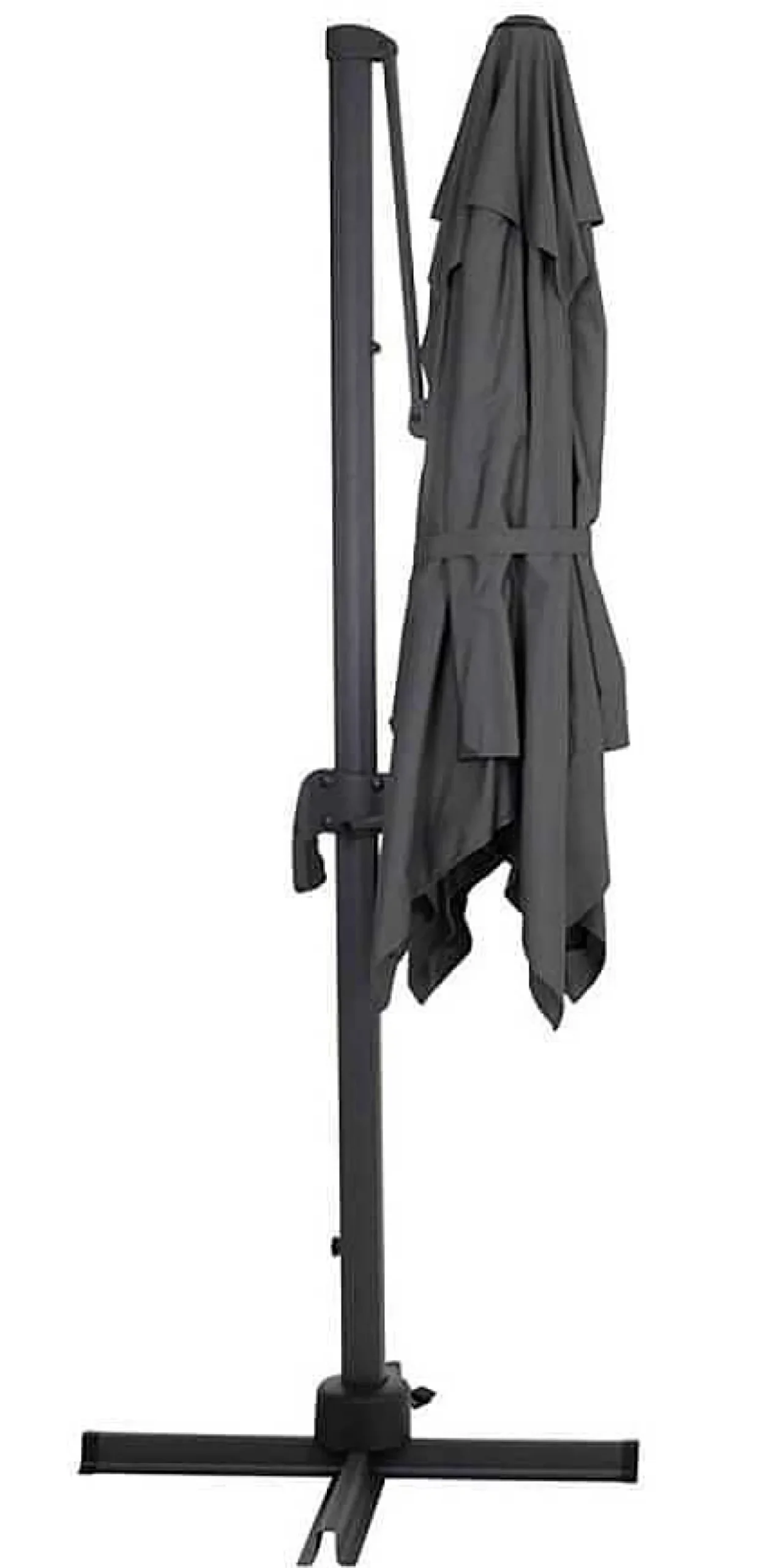 mutoni exclusive Sonnenschirm Varallo Anthrazit 375> Freiarmschirme