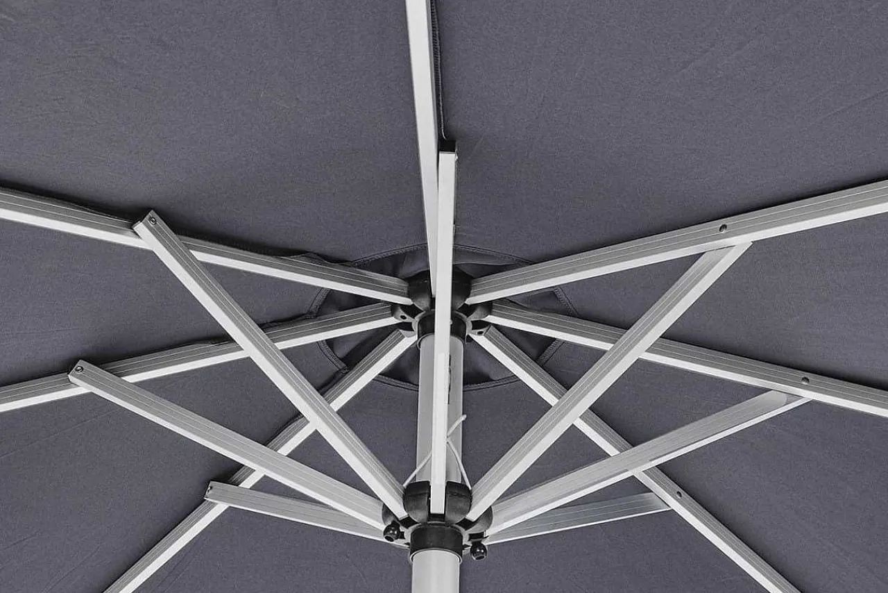 mutoni lifestyle Sonnenschirm Vienna 250 Eloxiert Dunkelgrau> Stockschirme