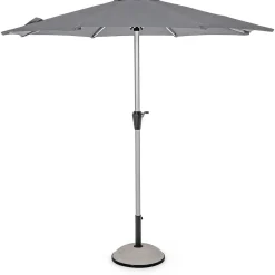 mutoni lifestyle Sonnenschirm Vienna 250 Eloxiert Dunkelgrau> Stockschirme