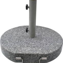 mutoni pleasure SonnenSchirmständer Vespera Granit Grau Rund 45X45><noscript><img width=