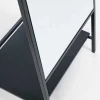 mutoni lifestyle Standspiegel Arin Mit Kleidungshacken Schwarz 46X182> Standspiegel