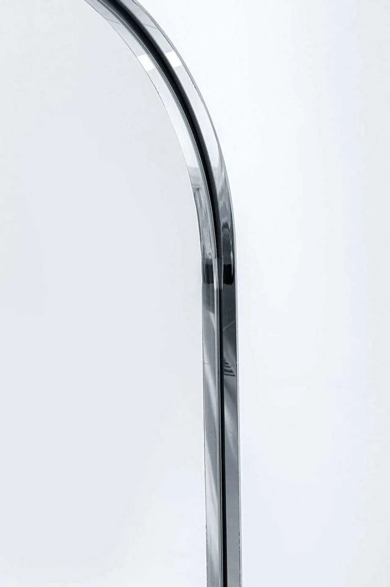 KARE Design Standspiegel Curvy Chrom Look 170X40> Standspiegel