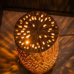 mutoni industrial Stehlampe Bars Teak L><noscript><img width=