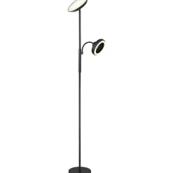 mutoni light Stehlampe Davyd Metall Schwarz Matt Led><noscript><img width=