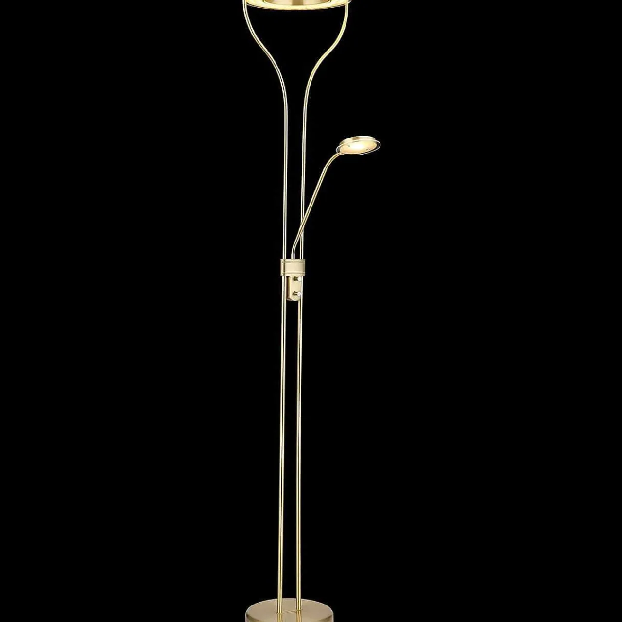 mutoni light Stehlampe Ebro Messing Matt Matt Led> Led-Stehleuchten