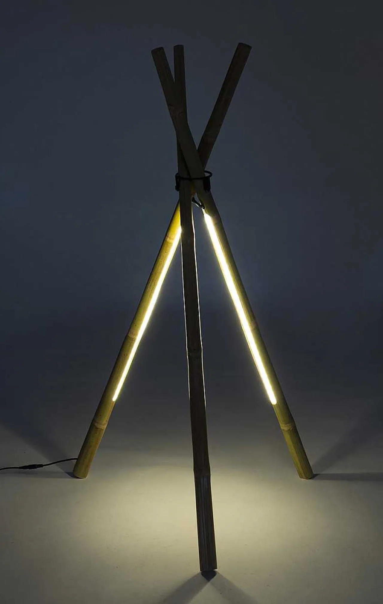 mutoni lifestyle Stehlampe Led Bambus Hohe 109> Led-Stehleuchten