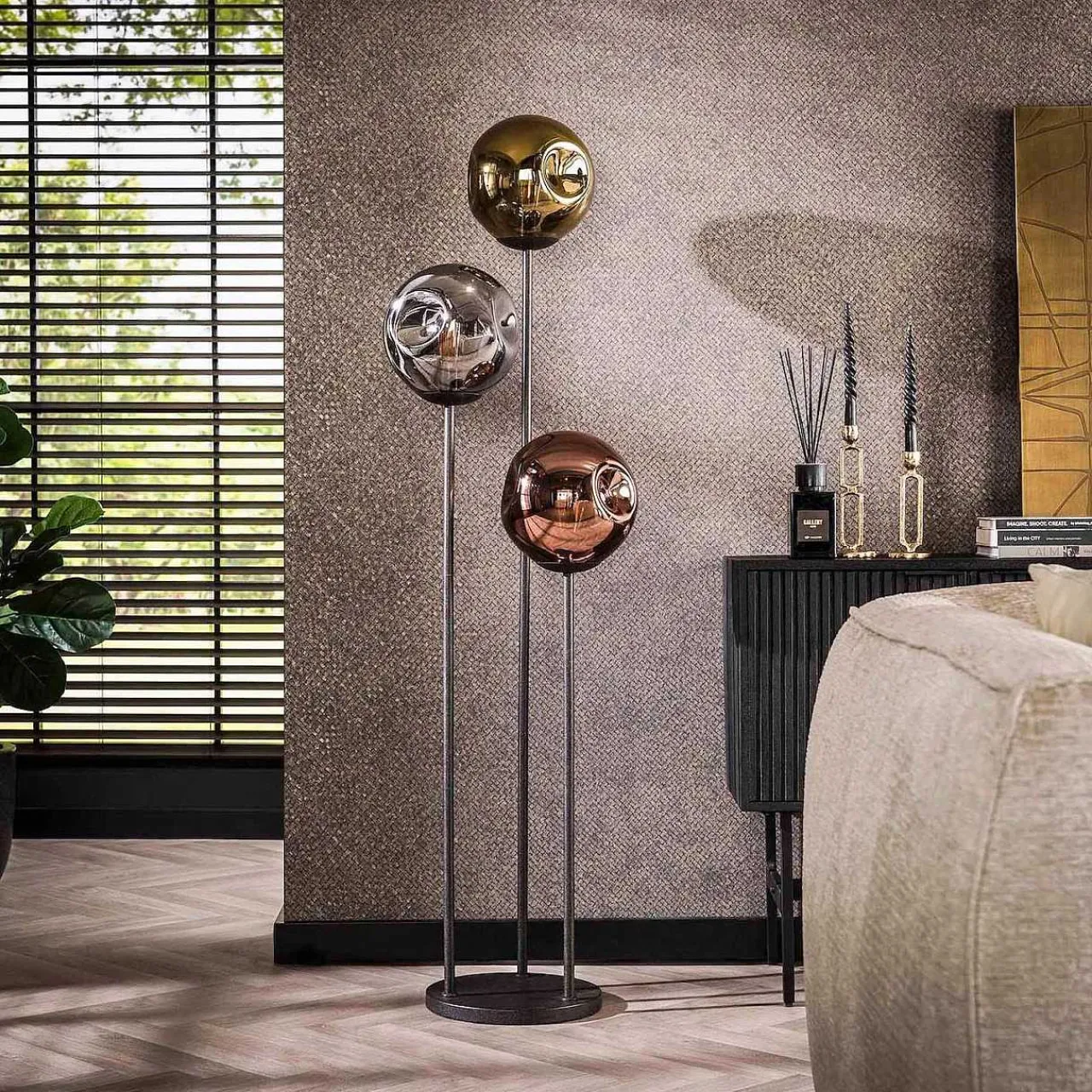 mutoni industrial Stehlampe Stellar 3L> Stehleuchten