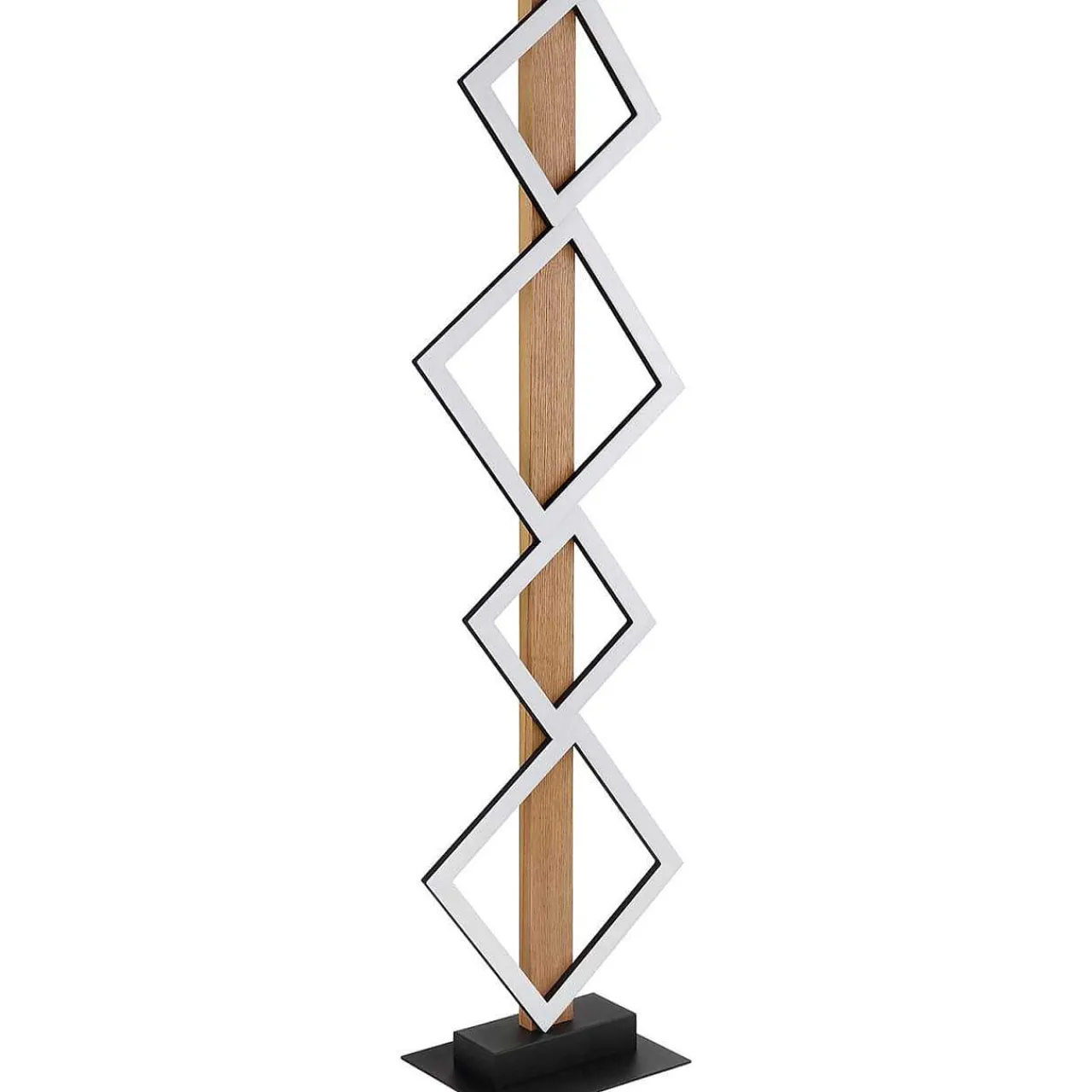 mutoni light Stehleuchte Dustin Metall Schwarz Matt Led> Led-Stehleuchten