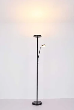 mutoni light Stehleuchte Ernst Metall Schwarz Matt Led><noscript><img width=