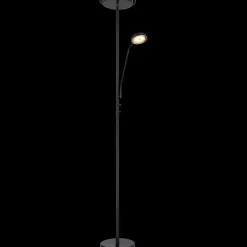 mutoni light Stehleuchte Ernst Metall Schwarz Matt Led><noscript><img width=