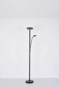 mutoni light Stehleuchte Ernst Metall Schwarz Matt Led><noscript><img width=