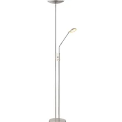 mutoni light Stehleuchte Ganina Metall Nickel Matt Led><noscript><img width=