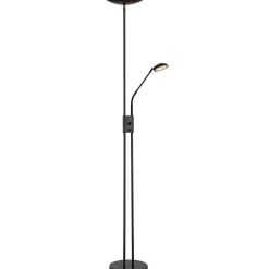 mutoni light Stehleuchte Ganina Metall Schwarz Matt Led> Led-Stehleuchten