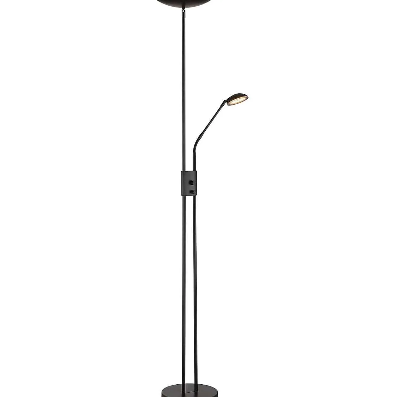 mutoni light Stehleuchte Ganina Metall Schwarz Matt Led> Led-Stehleuchten