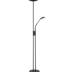 mutoni light Stehleuchte Ganina Metall Schwarz Matt Led><noscript><img width=