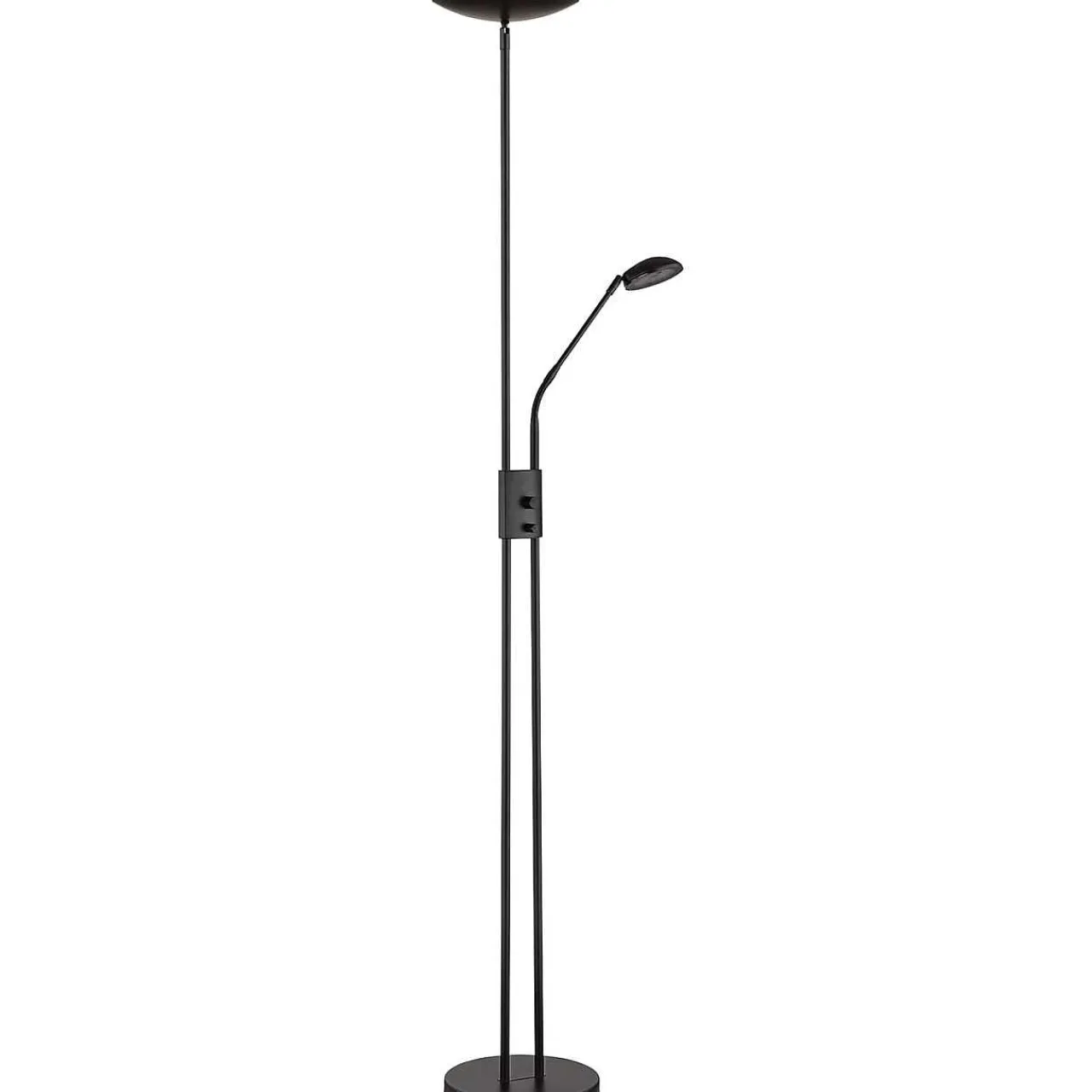 mutoni light Stehleuchte Ganina Metall Schwarz Matt Led> Led-Stehleuchten