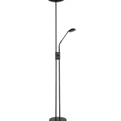 mutoni light Stehleuchte Ganina Metall Schwarz Matt Led><noscript><img width=