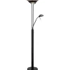 mutoni light Stehleuchte Glanzara Metall Schwarz Matt Led 32> Led-Stehleuchten