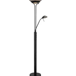 mutoni light Stehleuchte Glanzara Metall Schwarz Matt Led 32> Led-Stehleuchten