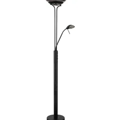 mutoni light Stehleuchte Glanzara Metall Schwarz Matt Led 32><noscript><img width=