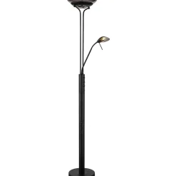 mutoni light Stehleuchte Glanzara Metall Schwarz Matt Led 32><noscript><img width=