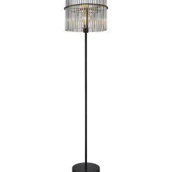 mutoni light Stehleuchte Gorley Metall Schwarz Matt 1Xe27> Stehleuchten