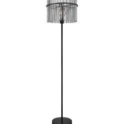 mutoni light Stehleuchte Gorley Metall Schwarz Matt 1Xe27> Stehleuchten