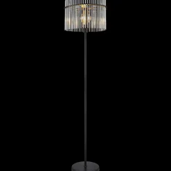 mutoni light Stehleuchte Gorley Metall Schwarz Matt 1Xe27><noscript><img width=