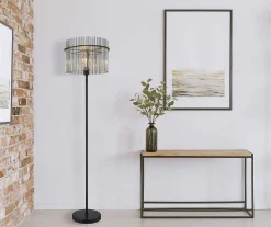 mutoni light Stehleuchte Gorley Metall Schwarz Matt 1Xe27><noscript><img width=