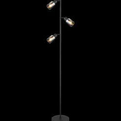 mutoni light Stehleuchte Hubertus Metall Schwarz Matt 3Xe14><noscript><img width=