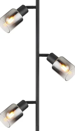 mutoni light Stehleuchte Hubertus Metall Schwarz Matt 3Xe14><noscript><img width=