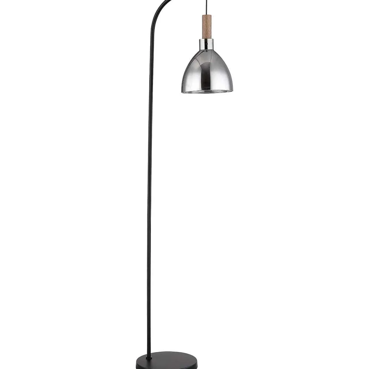 mutoni light Stehleuchte Mattea Metall Schwarz Matt 1Xe27 Led> Led-Stehleuchten