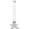 mutoni light Stehleuchte Mendoza Kunststoff Silber Rgb Led> Led-Stehleuchten